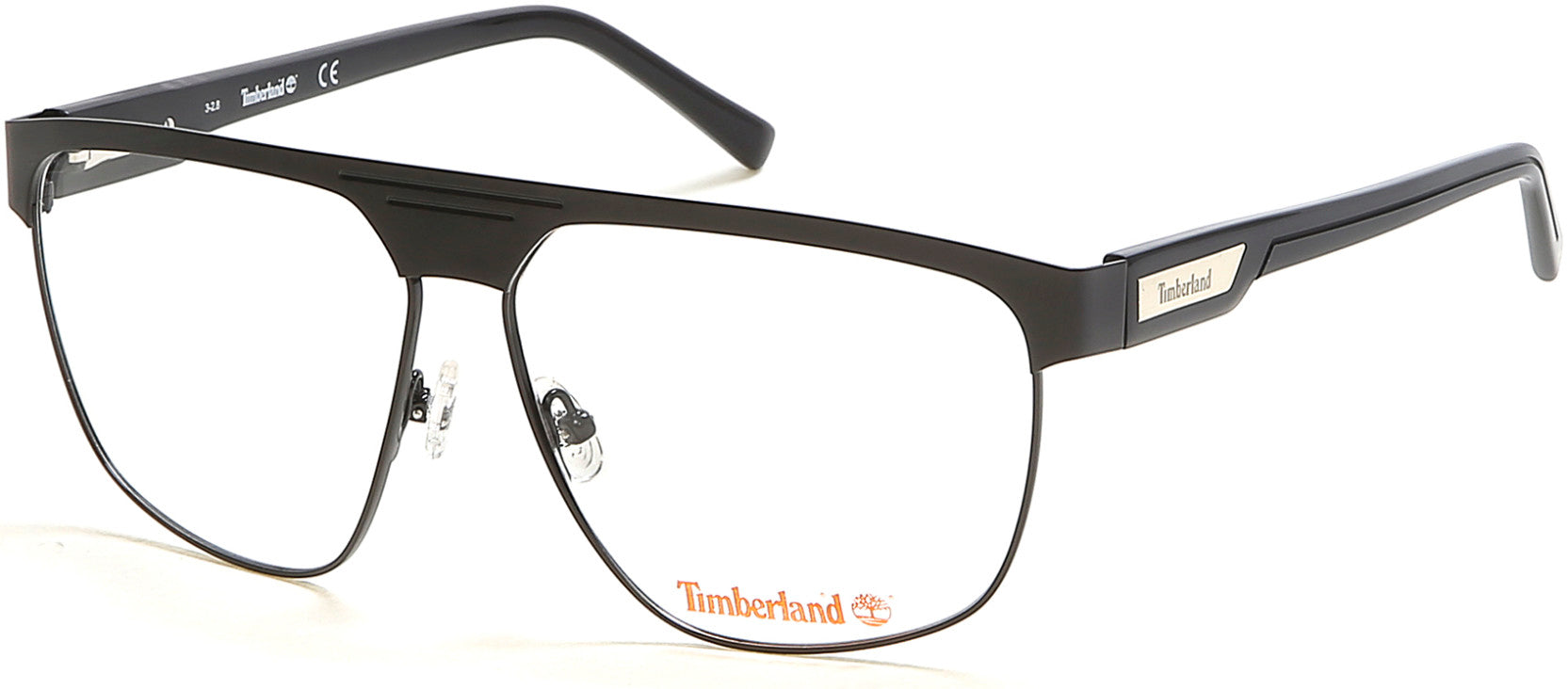 Timberland TB1643 Pilot Eyeglasses 001-001 - Shiny Black