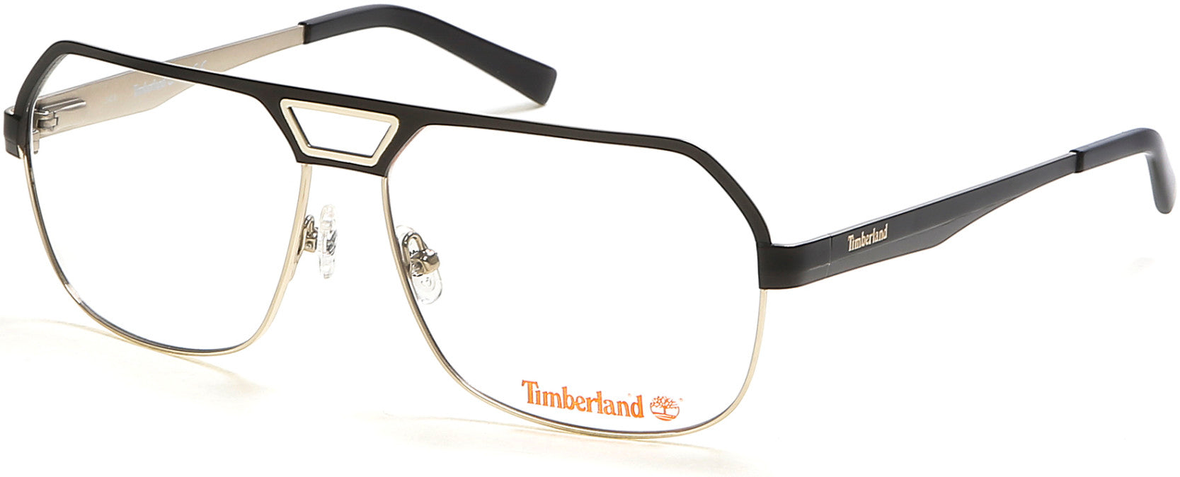 Timberland TB1645 Pilot Eyeglasses 002-002 - Matte Black