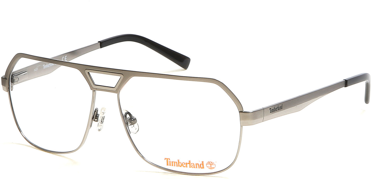 Timberland TB1645 Pilot Eyeglasses 009-009 - Matte Gunmetal