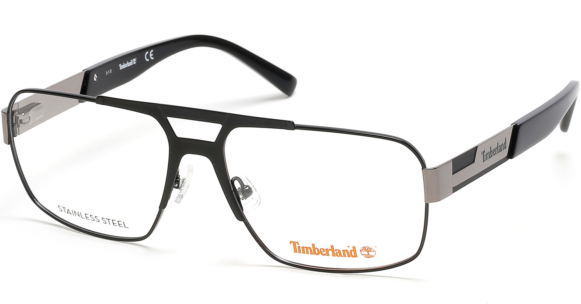 Timberland TB1702 Navigator Eyeglasses 002-002 - Matte Black