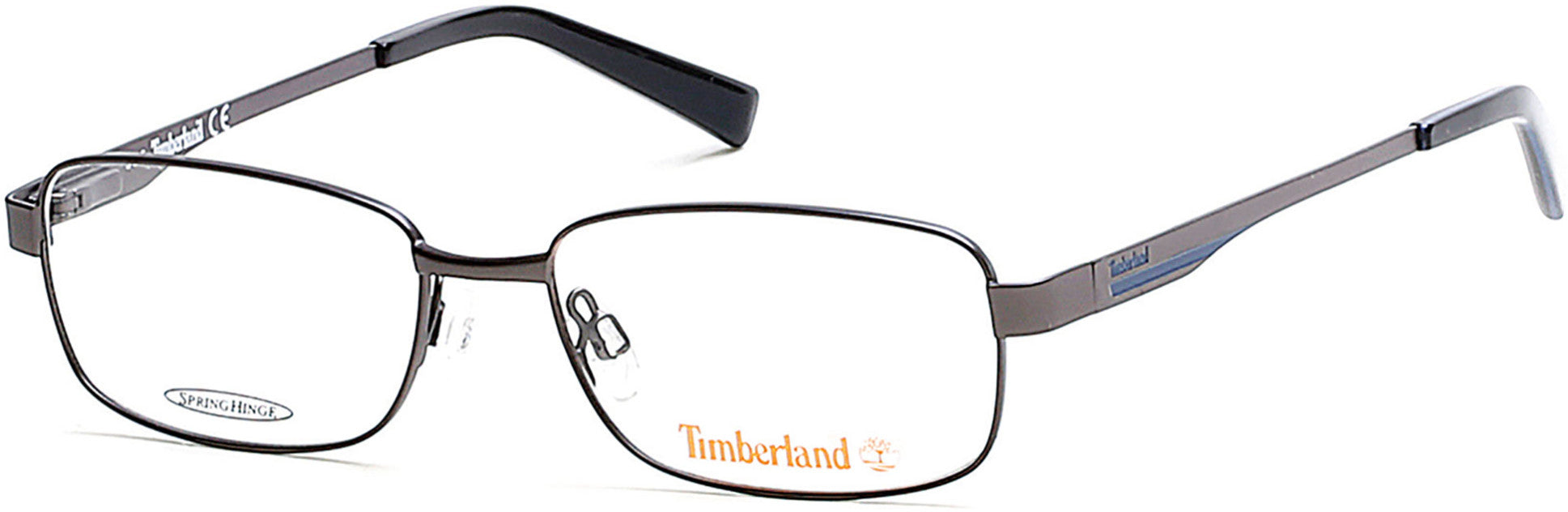 Timberland TB5064 Geometric Eyeglasses 009-009 - Matte Gunmetal