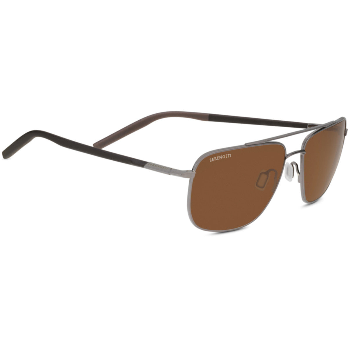 Serengeti Tellaro Sunglasses  Gunmetal Shiny Large