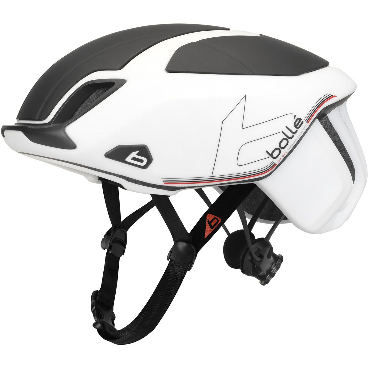 Bolle The One Road Premium  Cycling Helmet  White Black S 51-54