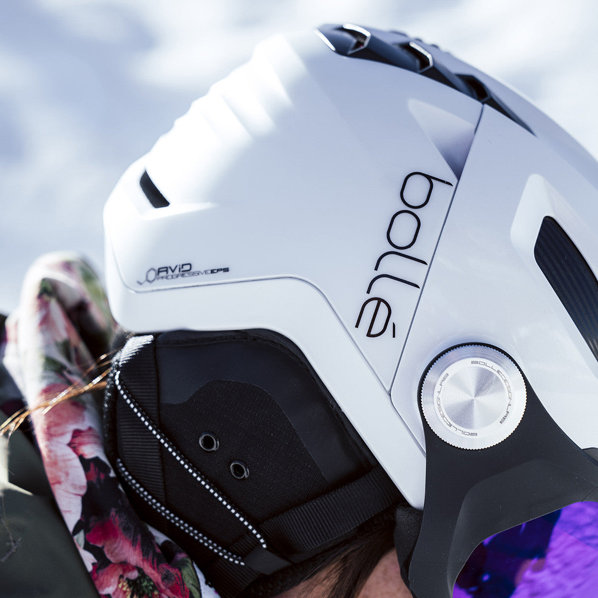 Bolle V-Ryft Mips Snow Helmet  White Pearl Shiny Small S 52-55