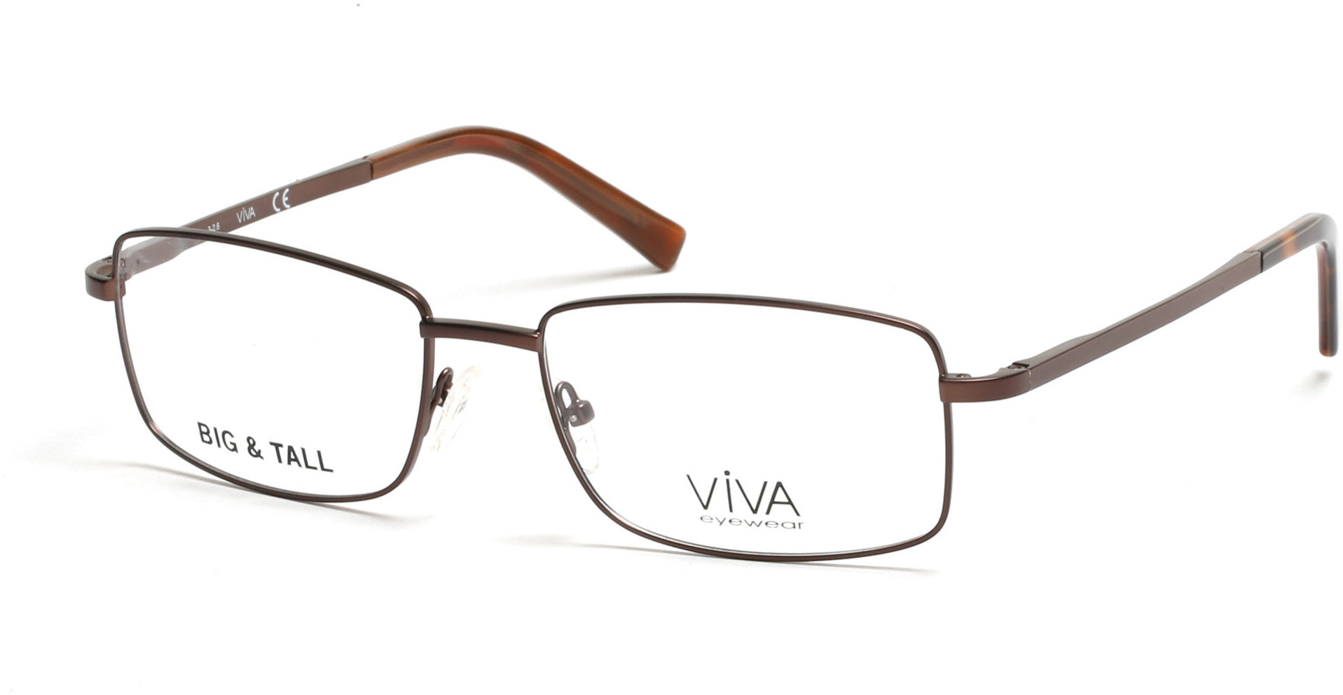 Viva VV4005 Eyeglasses 049-049 - Matte Dark Brown