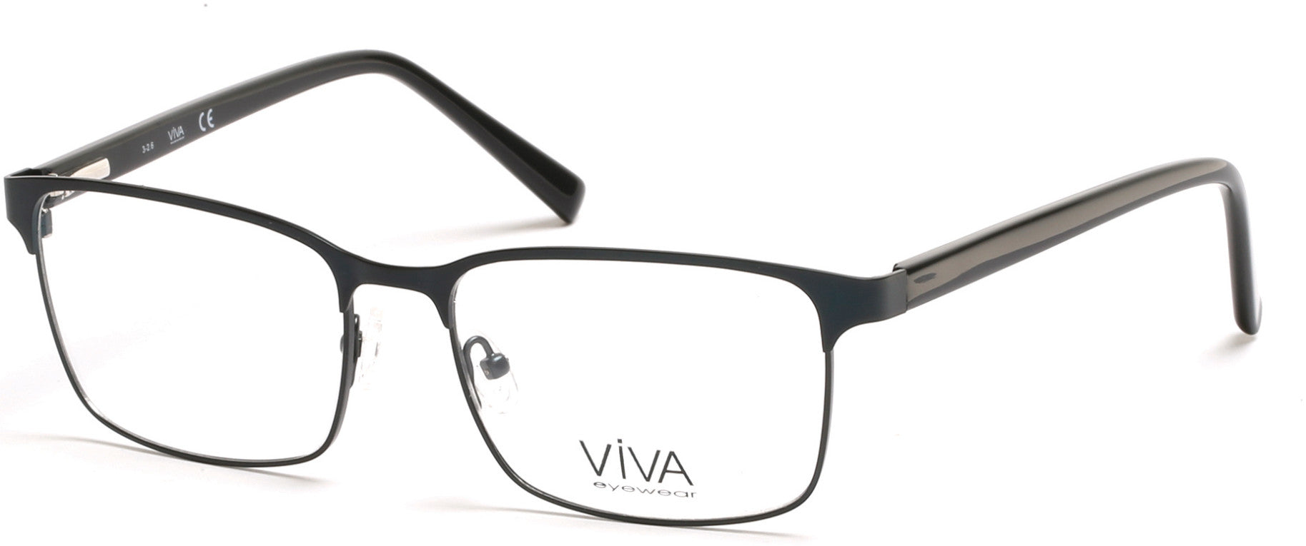 Viva VV4021 Eyeglasses 088-088 - Matte Turquoise