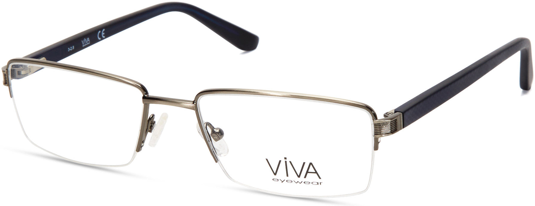 Viva VV4039 Eyeglasses 008-008 - Shiny Gunmetal