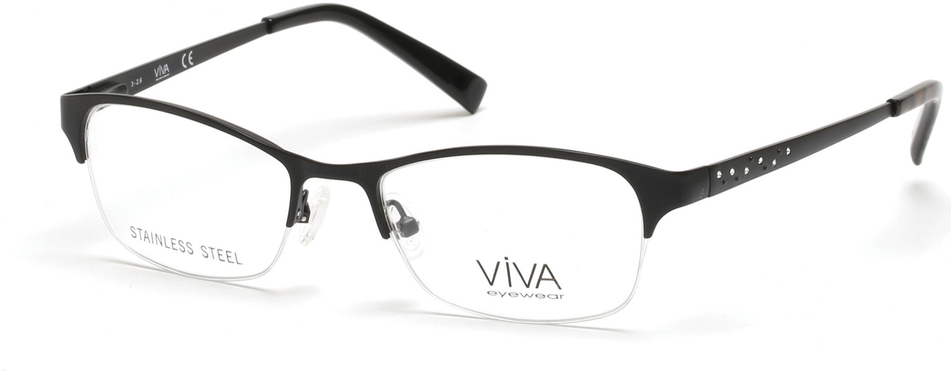 Viva VV4507 Eyeglasses 002-002 - Matte Black