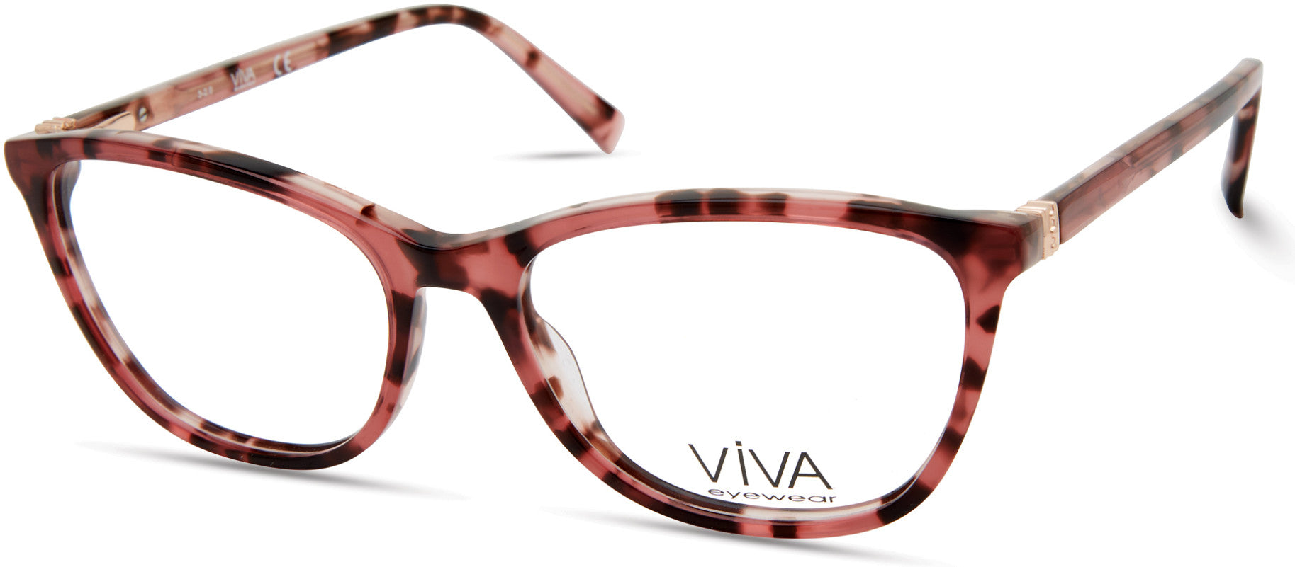 Viva VV4525 Square Eyeglasses 071-071 - Bordeaux