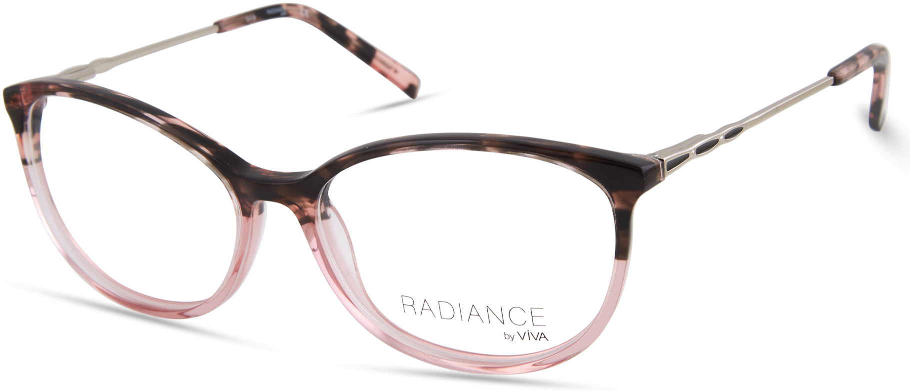 Viva VV8004 Round Eyeglasses 074-074 - Pink 