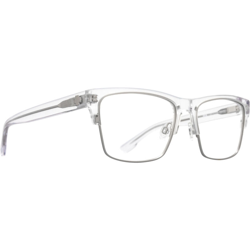 Spy Weston 5050 57 Eyeglasses  Crystal Silver Matte Large M 56-58