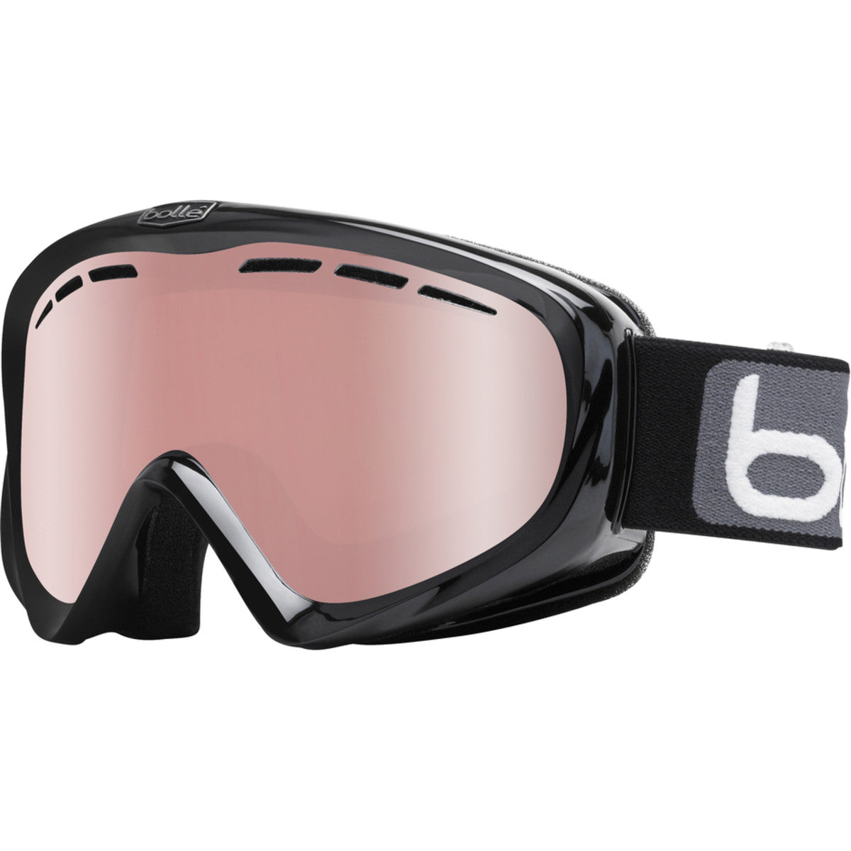 Bolle Y6 Otg Goggles  Black Shiny Medium, Medium-Large