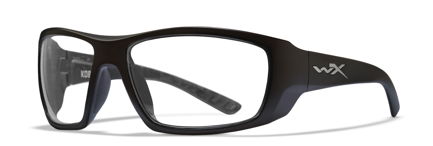 Wiley X WX KOBE Oval Sunglasses  Matte Black 60-18-118