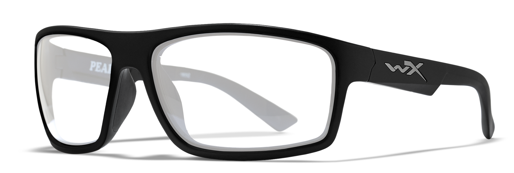 Wiley X WX PEAK Oval Sunglasses  Matte Black 65-15-130