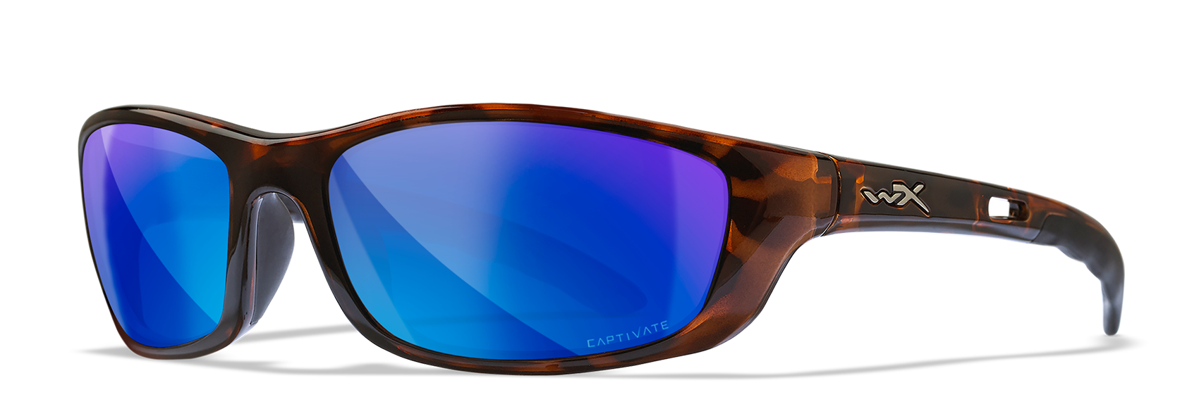 Wiley X P-17 Oval Sunglasses  Gloss Demi 61-18-120