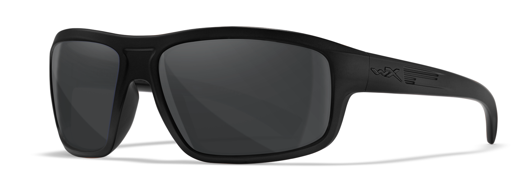 Wiley X WX CONTEND Oval Sunglasses  Matte Black 62-17-130