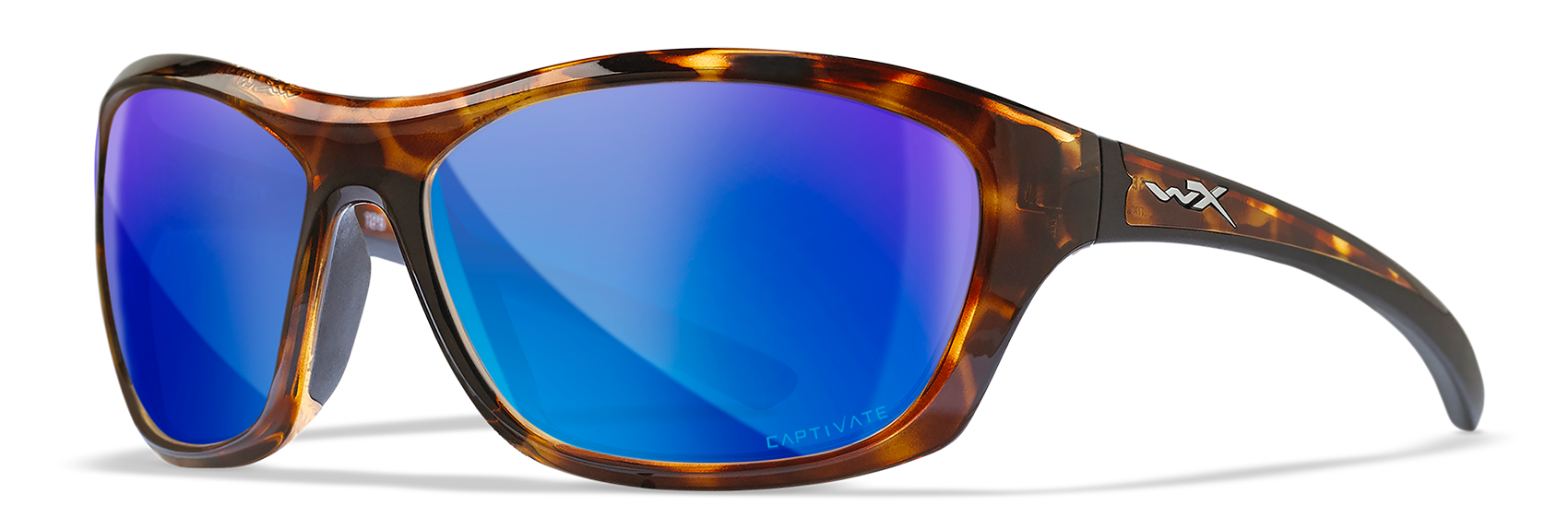 Wiley X WX GLORY Oval Sunglasses  Gloss Demi 63-15-125