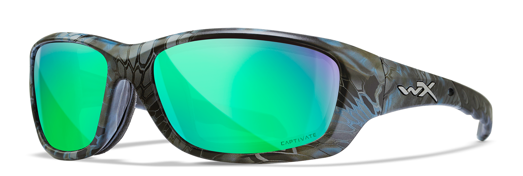 Wiley X WX GRAVITY Oval Sunglasses  Kryptek Neptune 63-17-119
