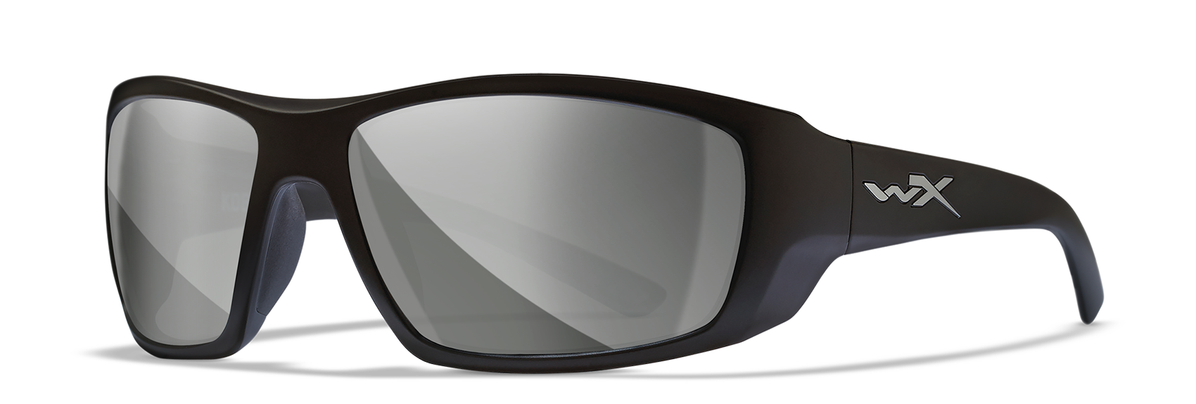 Wiley X WX KOBE Oval Sunglasses  Matte Black 60-18-118