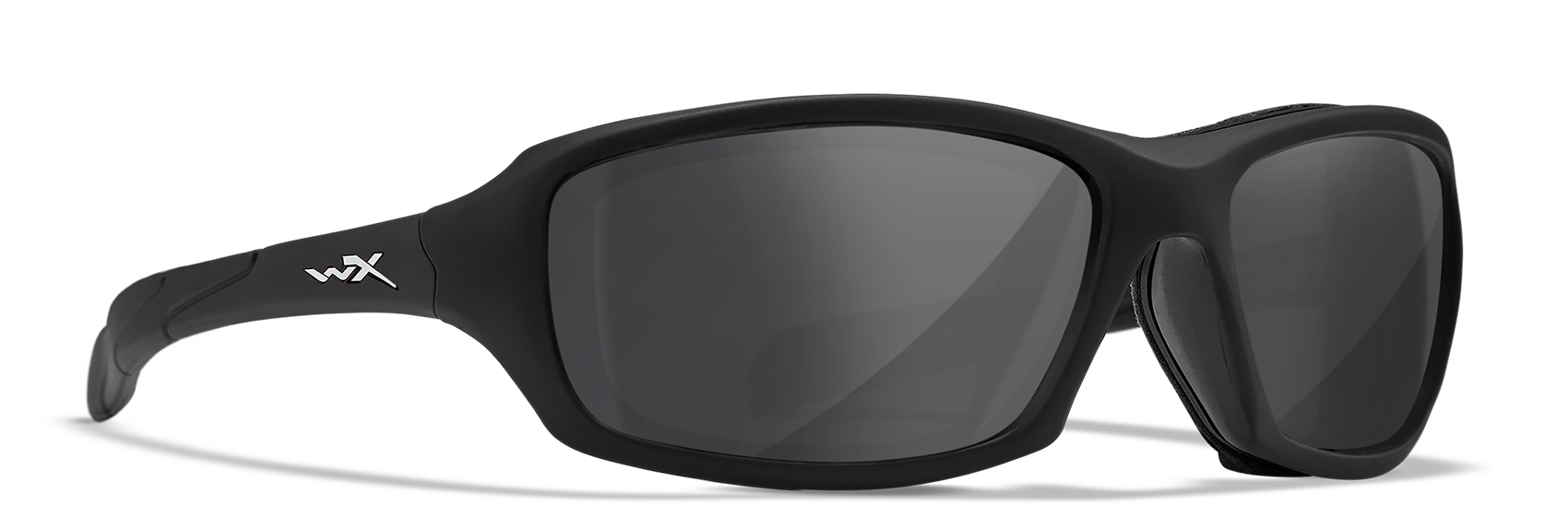 Wiley X WX SLEEK Oval Sunglasses  Matte Black 60-14-121