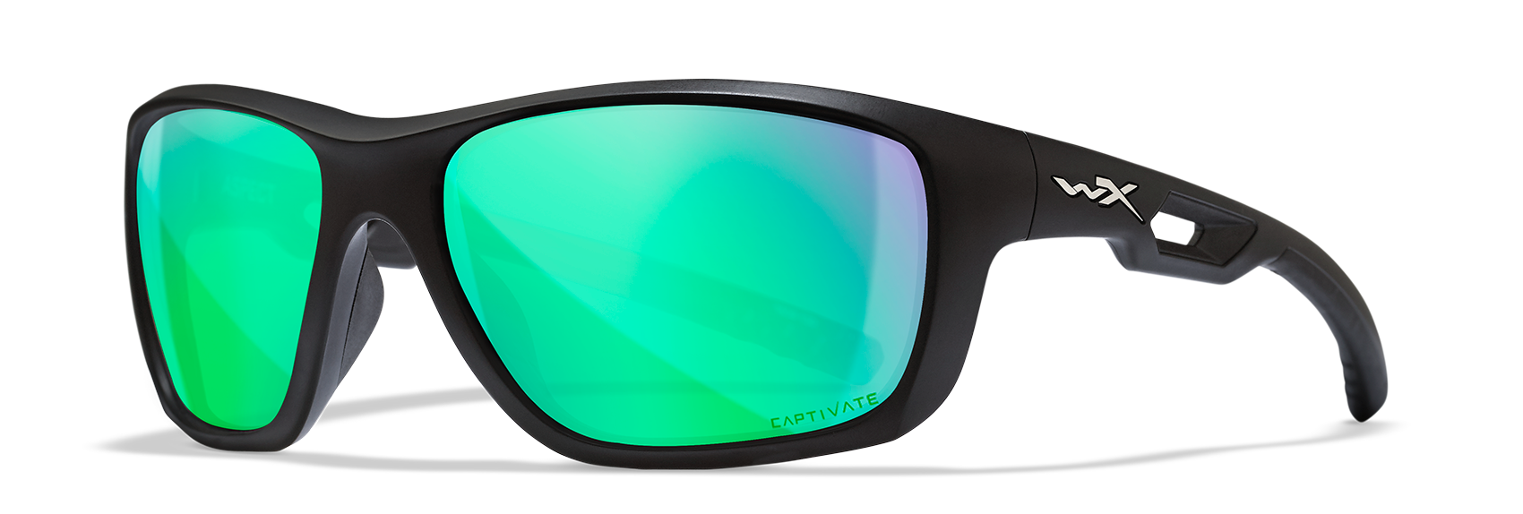 Wiley X WX ASPECT Oval Sunglasses  Matte Black 60-18-130