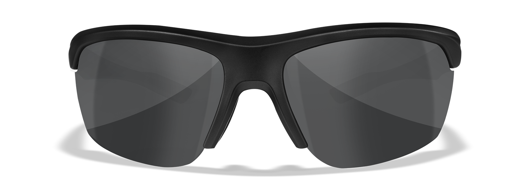 Wiley X YF SWIFT Semi Rimless Sunglasses  Matte Black 66-14-120